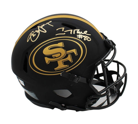 Jerry Rice Signed San Francisco 49ers Speed Authentic Eclipse NFL Helmet