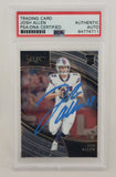 Josh Allen Buffalo Bills Signed 2018 Select #207 Rookie Card PSA