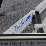 Ron Turcotte Signed Framed 8x10 Belmont Stakes Photo JSA