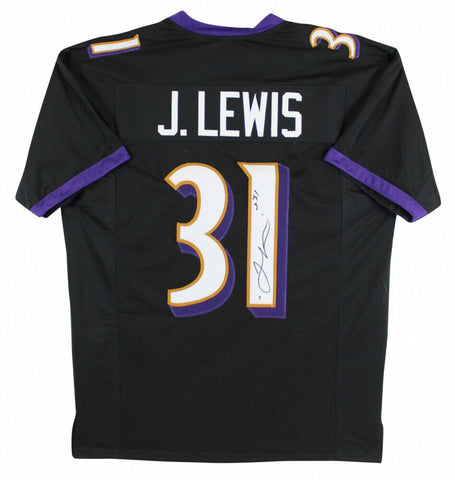 Jamal Lewis Signed Baltimore Ravens Jersey (Beckett Hologram) Super Bowl Champ