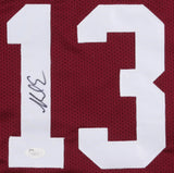 Johnny Manziel & Mike Evans Signed Texas A&M Aggie Jersey (JSA COA) 2013 Heisman