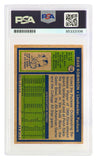 Dave Robinson Signed Packers 1972 Topps Card #116 w/HOF 2013 -(PSA Encapsulated)