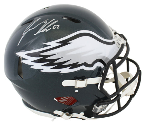 Eagles Jason Kelce Authentic Signed Full Size Speed Proline Helmet PSA/DNA Itp