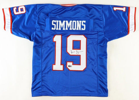 Isaiah Simmons Signed New York Giants Jersey (JSA COA) 2020 1st Rd Pk Clemson DB