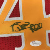 Autographed/Signed SPUD WEBB Atlanta Red Basketball Jersey JSA COA Auto