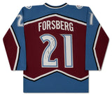 Peter Forsberg Autographed Colorado Avalanche Authentic M&N Jersey UDA