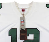 Eagles Randall Cunningham Signed White Mitchell & Ness Jersey BAS Witnessed