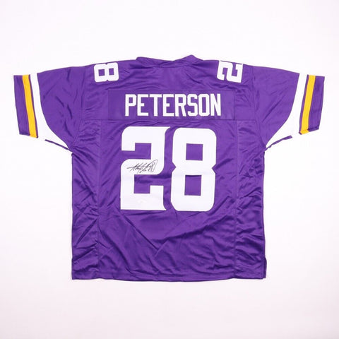 Adrian Peterson Signed Minnesota Vikings Jersey (JSA COA) NFL MVP 2012 R.B.