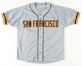 Matt Williams Signed San Francisco Giants Jersey (Beckett) 5xAll Star 3rd Base