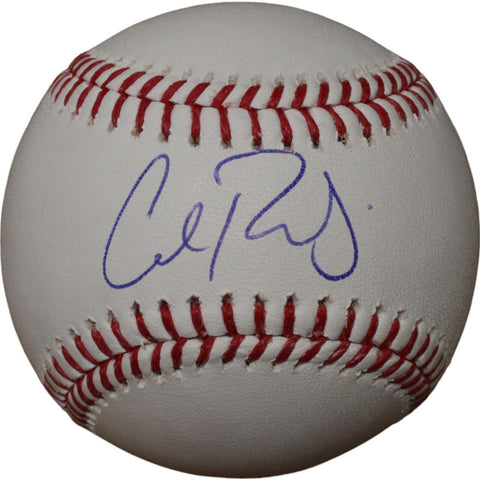 Cal Raleigh Autographed/Signed Seattle Mariners OML Baseball FAN 46698