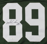 Mark Chmura Signed Green Bay Packers Jersey Career Highlight Stat Jersey JSA COA