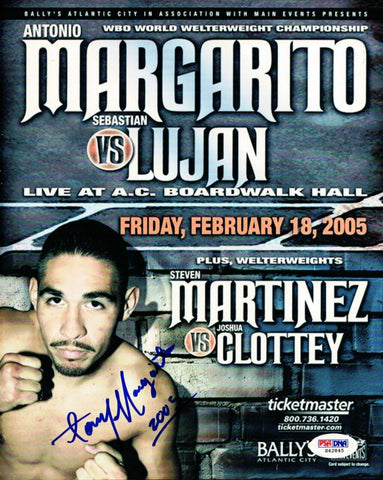 Antonio Margarito Autographed Signed 8x10 Photo PSA/DNA #S42845