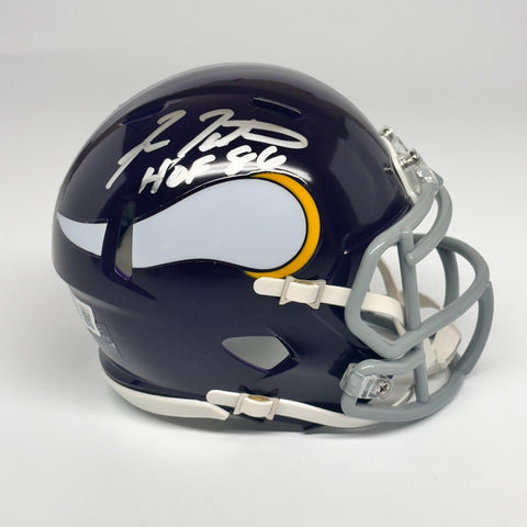 Fran Tarkenton Autographed Signed Minnesota Vikings Mini Helmet HOF 86 Beckett