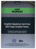 2024 Topps Graphite Tennis Signatures Andy Murray Auto Pink Refractor /15