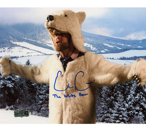 Evan Gattis Signed Atlanta Braves Unframed 8X10 Photo - Bear Suit w- "The White