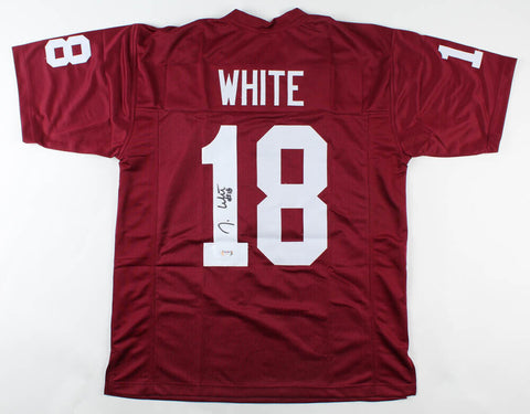 Jason White Signed Oklahoma Sooners Jersey (PSA Holo) Heisman Trophy 2003