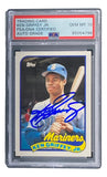 Ken Griffey Jr Signed Mariners 1989 Topps #41T Rookie Card PSA/DNA Gem MT 10