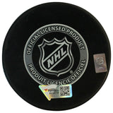 Colton Dach Autographed Chicago Blackhawks 2021 Draft Puck Fanatics 35418