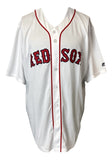 Carl Yastrzemski Signed Red Sox Majestic Replica Jersey TC 67 HOF 1989 BAS