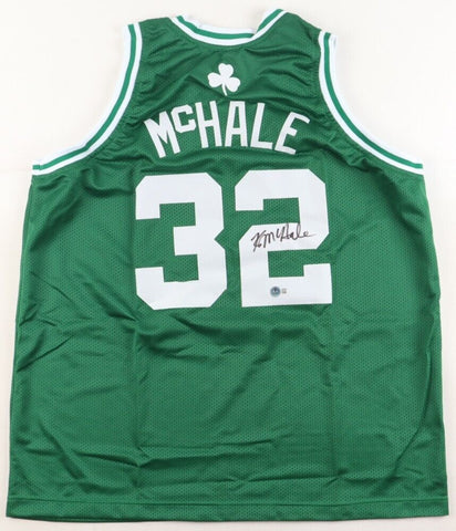 Kevin McHale Signed Boston Celtics Shamrock Jersey (Beckett) 3xNBA Champion