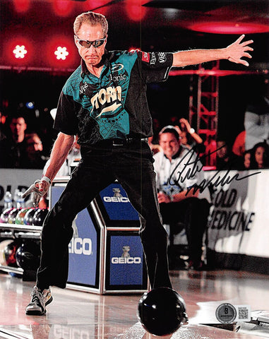 Pete Weber Bowling Authentic Signed 8x10 Photo Autographed BAS #BM01808