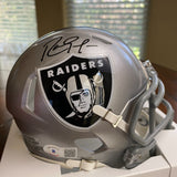 Randy Moss Signed Autographed Oakland Raiders Mini Helmet Beckett Los Angeles