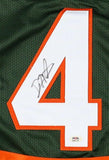 Devin Hester Signed Miami Hurricanes Jersey (PSA) Chicago Bears HOF Return Man