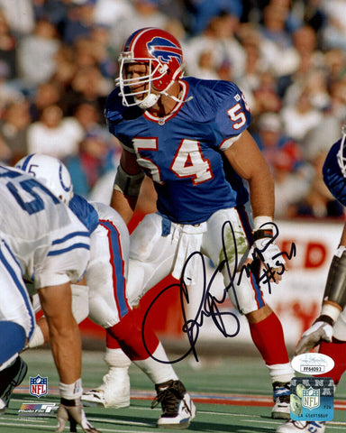 Chris Spielman Autographed/Signed Buffalo Bills 8x10 Photo JSA 48279