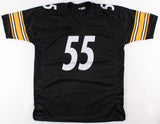 Devin Bush Signed Pittsburgh Pittsburgh Steelers Black Jersey (TSE Hologram)