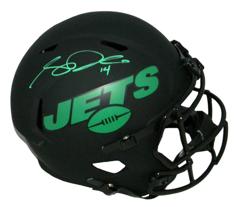 SAM DARNOLD SIGNED NEW YORK JETS ECLIPSE FULL SIZE SPEED HELMET BECKETT