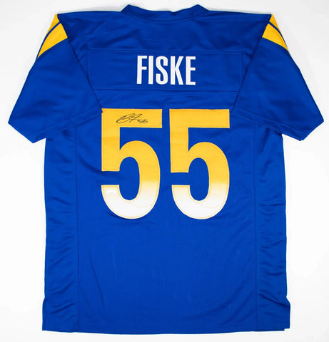 Braden Fiske Signed Los Angeles Rams Jersey (JSA COA) 2024 2nd Round Pick / DT