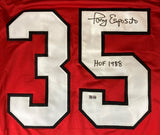 Tony Esposito Chicago Signed Red Hockey Jersey HOF 1988 Sports Integrity