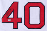 Andrew Bailey Signed Red Sox Majestic Jersey with "Fenway Park 100 Years" Patch