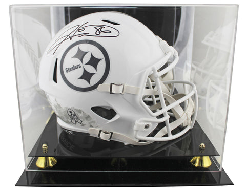 Steelers Hines Ward Signed STS III Full Size Speed Rep Helmet W/ Case BAS Wit