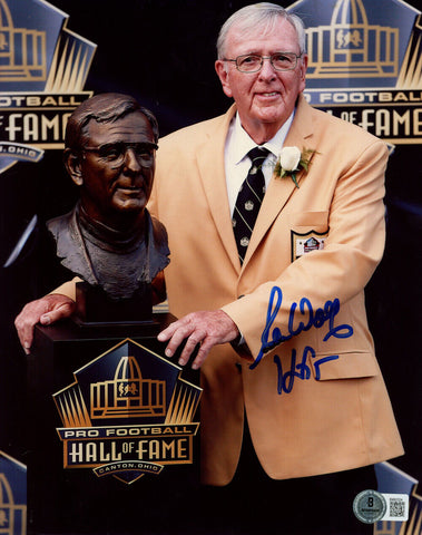 Ron Wolf Autographed Green Bay Packers 8x10 Photo HOF Beckett 47858