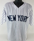 Oswald Peraza Signed New York Yankees Jersey (JSA COA) Next Great NY Shortstop