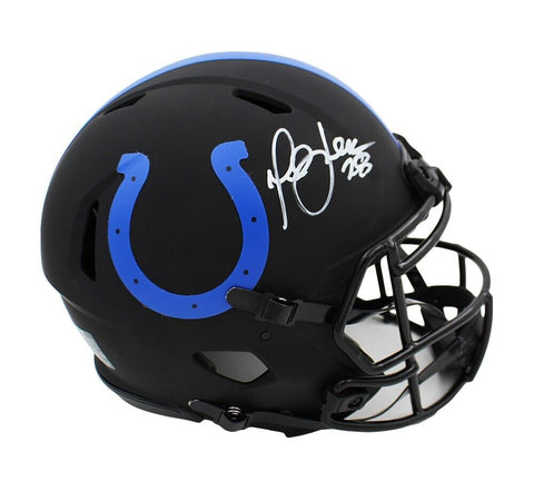 Marshall Faulk Signed Indianapolis Colts Speed Authentic Eclipse NFL Helmet