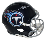 AJ Brown Autographed/Signed Tennessee Titans F/S Speed Helmet BAS 29890