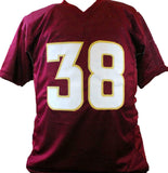 Sebastian Janikowski Autographed Maroon Jersey-Beckett W Hologram
