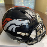 Peyton Manning Autographed Signed Denver Broncos Mini Helmet Fanatics