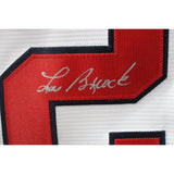 Lou Brock Signed St. Louis Cardinals White Majestic Jersey JSA 44648