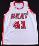 Glen Rice Signed Miami Heat White Home Jersey (Fiterman Sports Holo)