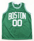 Robert Parish Signed Boston Celtics Jersey (Beckett) 4xNBA Champion Center