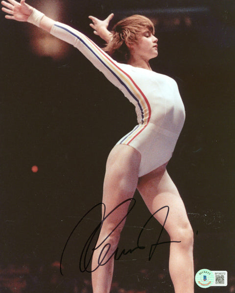 Nadia Comaneci Authentic Signed 8x10 Photo Autographed BAS #BF06372