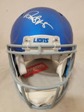 DAVID MONTGOMERY SIGNED DETROIT LIONS 2023 ALT SPEED AUTHENTIC HELMET BECKETT QR