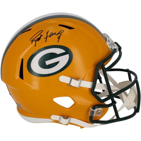 Brett Favre Autographed Green Bay Packers Full Size Speed Helmet Fanatics