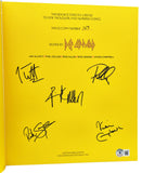 DEF LEPPARD AUTOGRAPHED 'DEFINITELY GENESIS PUBLICATIONS' BOOK BECKETT 230668