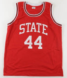 David Thompson Signed North Carolina State Wolfpack Jersey (JSA COA) #1 Pck 1975