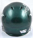 Dallas Goedert Autographed Philadelphia Eagles Speed Mini Helmet Fanatics