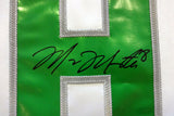 OREGON DUCKS MARCUS MARIOTA AUTOGRAPHED WHITE NIKE JERSEY SIZE L MM HOLO 87166